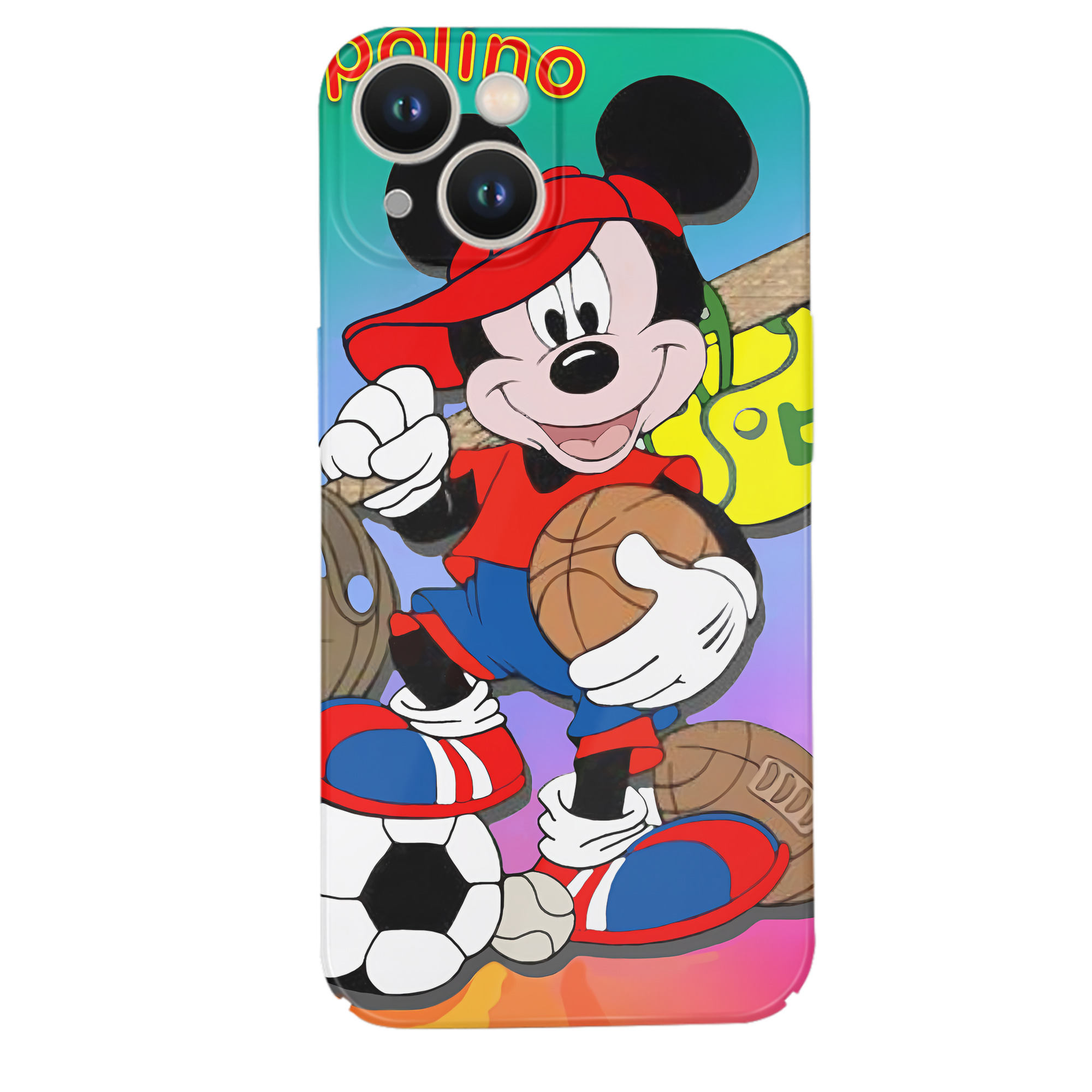 （画像用） ミッキーマウス Mickey Mouse 【iPhone 14シリーズ対応】ハードケース